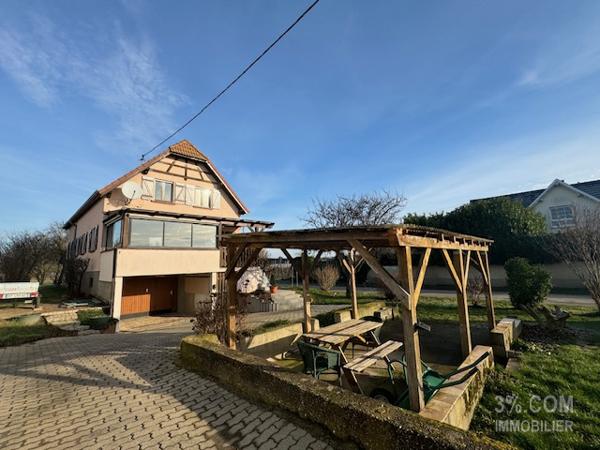 3%COM Jolie maison avec jardin 8 ares  Schnersheim (67370)