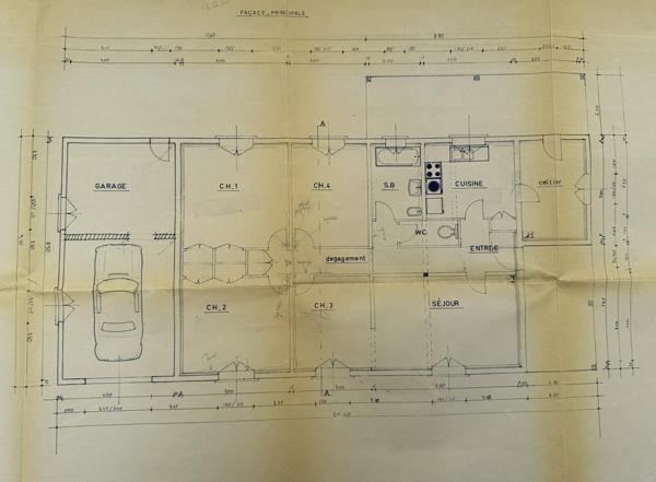 MERIGNAC-BORDEAUX CAUDERAN - Maison 115m² et garage sur parcelle de 900m²