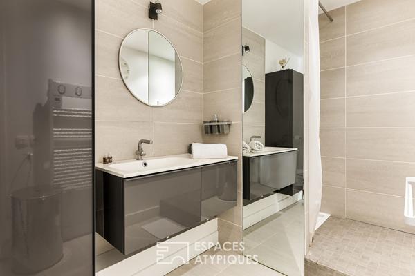 Appartement rénové en contemporain dans une toulousaine à Purpan