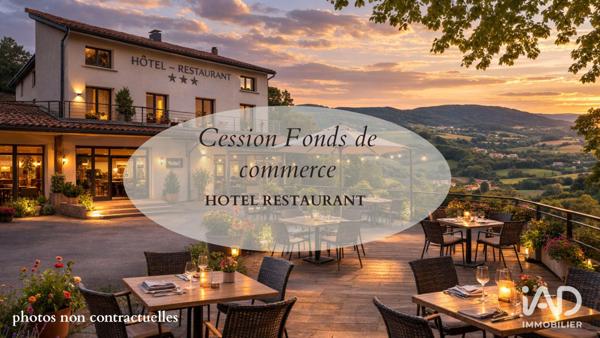 Hôtel-restaurant à vendre 1 326 m² Le Cergne