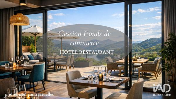 Hôtel-restaurant à vendre 1 326 m² Le Cergne