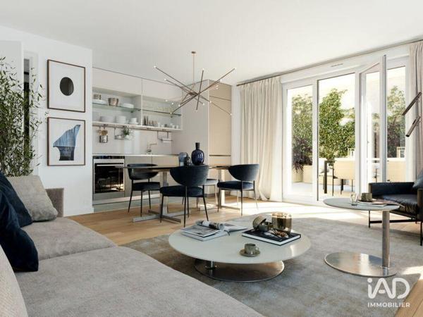 Appartement à vendre 4 pièces 87 m² Antony