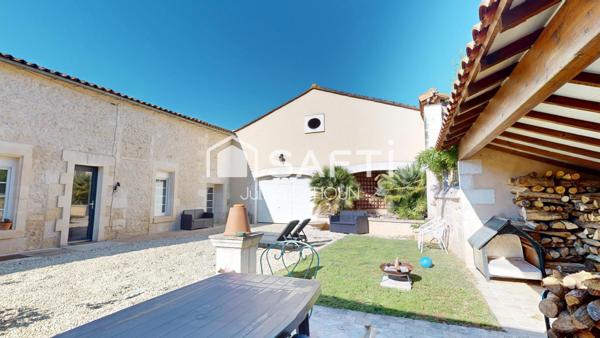 Maison en pierre de 140 m² – Calme & convivialité à Mosnac (16120)