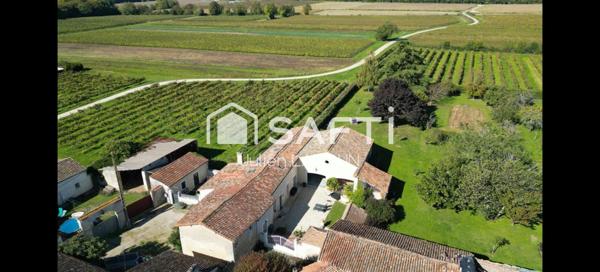 Maison en pierre de 140 m² – Calme & convivialité à Mosnac (16120)