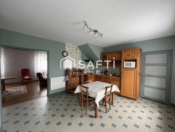 Maison de 103 m², 3 chambres - terrain de 1408 m²
