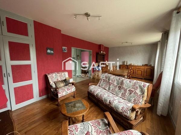 Maison de 103 m², 3 chambres - terrain de 1408 m²