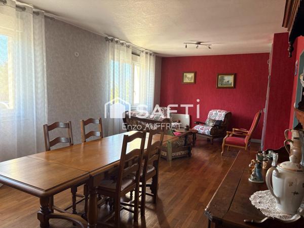 Maison de 103 m², 3 chambres - terrain de 1408 m²