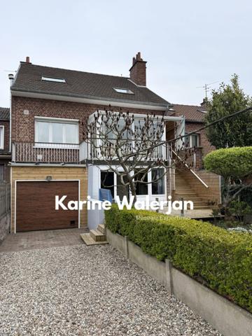 Hénin-Beaumont (62110) AGREABLE MAISON 5 CHAMBRES-GRAND GARAGE-JARDIN-HANGAR