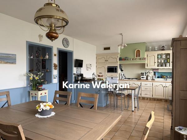 Hénin-Beaumont (62110) AGREABLE MAISON 5 CHAMBRES-GRAND GARAGE-JARDIN-HANGAR