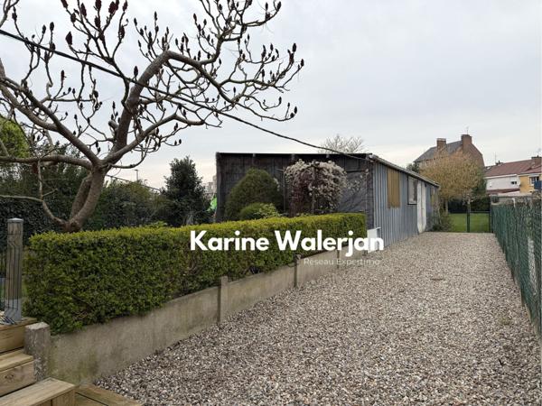 Hénin-Beaumont (62110) AGREABLE MAISON 5 CHAMBRES-GRAND GARAGE-JARDIN-HANGAR