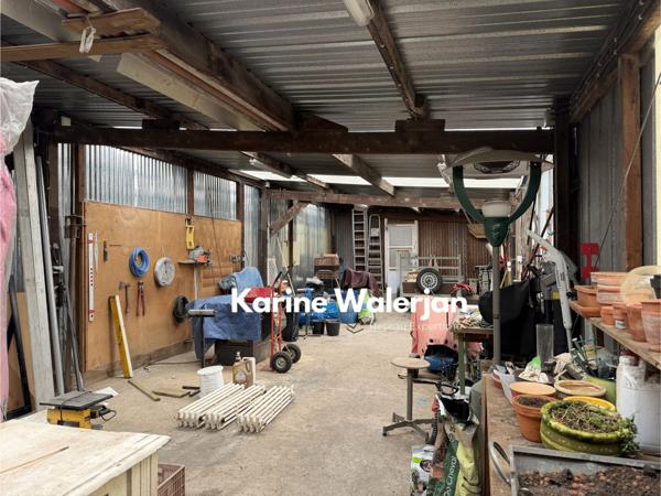 Hénin-Beaumont (62110) AGREABLE MAISON 5 CHAMBRES-GRAND GARAGE-JARDIN-HANGAR