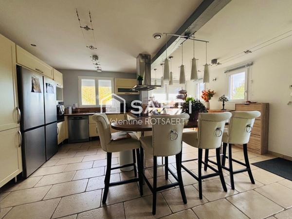 Maison 3 chambres, jardin, dépendance - Jaux