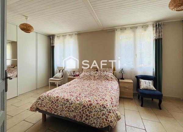 Maison 3 chambres, jardin, dépendance - Jaux