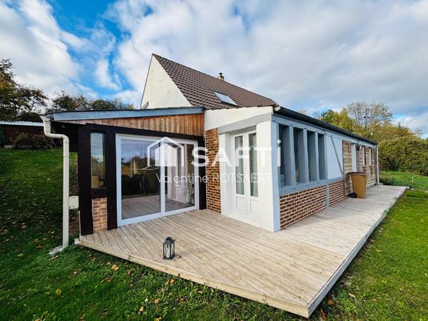 Maison 3 chambres, jardin, dépendance - Jaux