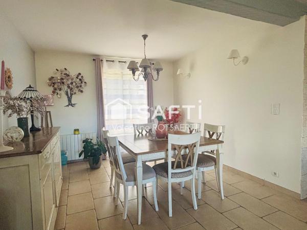 Maison 3 chambres, jardin, dépendance - Jaux