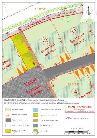 IFFENDIC - Proche centre-ville, terrain à bâtir de 443 m² viabilisé