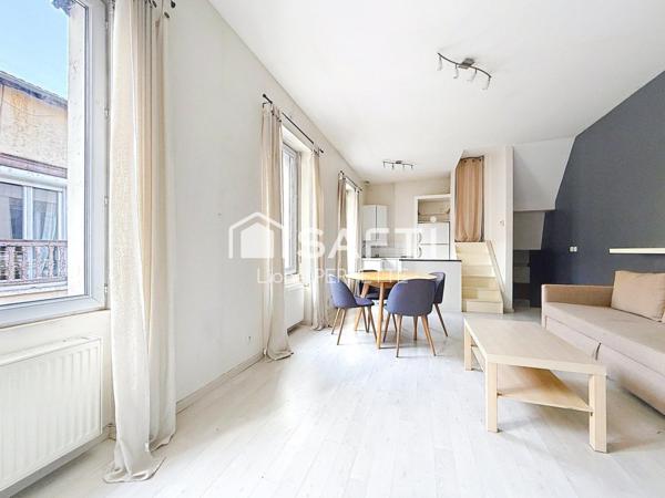 Avenue Lacassagne, T2 42m², cour partagée