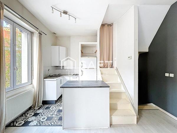 Avenue Lacassagne, T2 42m², cour partagée