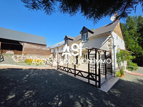 Belle longère de 173m² sur la commune de Courcité