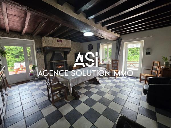 Belle longère de 173m² sur la commune de Courcité