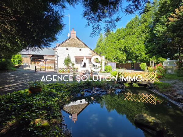 Belle longère de 173m² sur la commune de Courcité