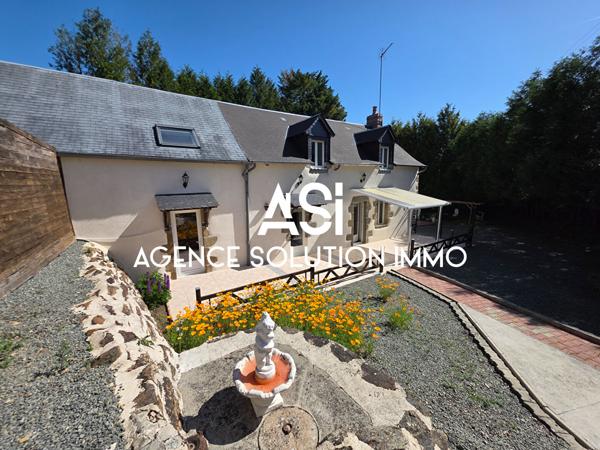 Belle longère de 173m² sur la commune de Courcité