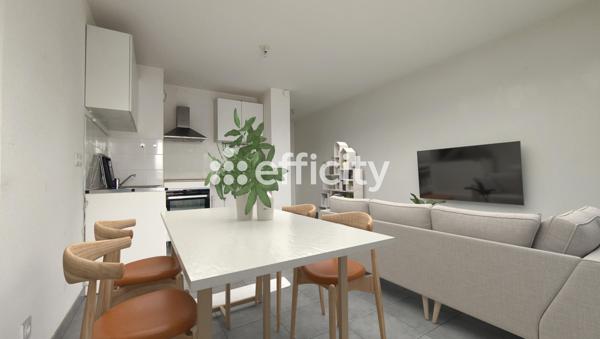 Appartement 2 pièces - 46 m² Exclusivité efficity