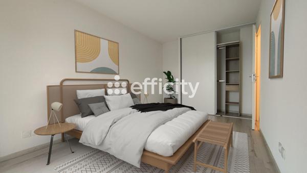 Appartement 2 pièces - 46 m² Exclusivité efficity