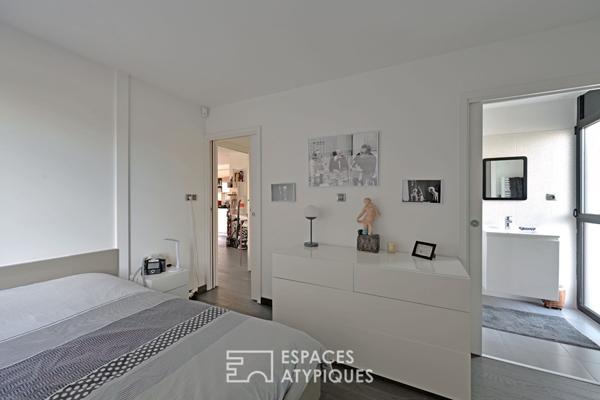 Loft-duplex d’architecte avec terrasse végétalisée