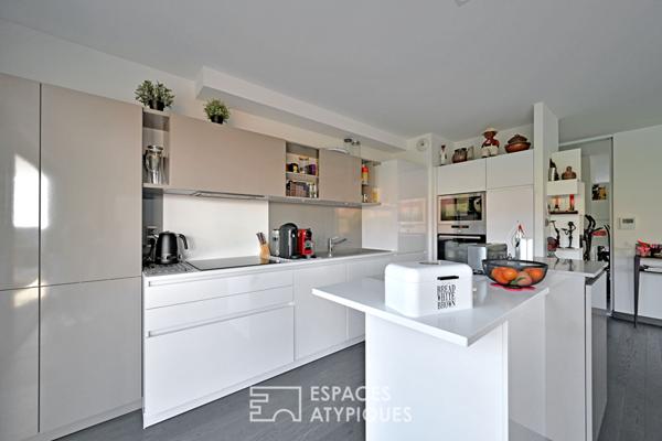 Loft-duplex d’architecte avec terrasse végétalisée