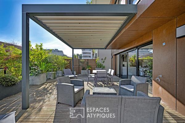 Loft-duplex d’architecte avec terrasse végétalisée