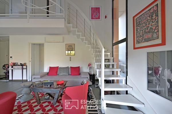Loft-duplex d’architecte avec terrasse végétalisée