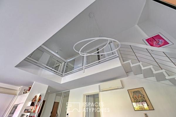 Loft-duplex d’architecte avec terrasse végétalisée