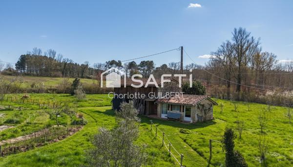 Propriété, avec gîte et prairie