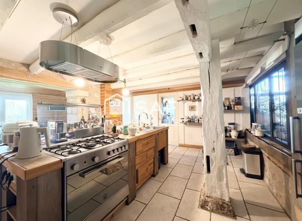 Propriété, avec gîte et prairie