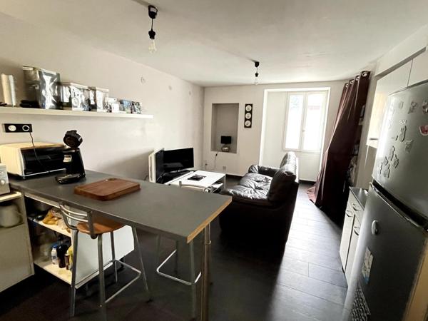 Appartement au rez-de-chaussée de chaussée, au pied de la vieille ville, avec vue sur la Cathédrale, à 50 m de la voie verte, et 5 mn du centre de Périgueux.