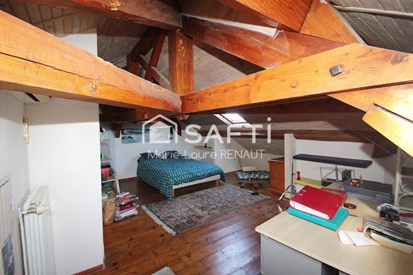 Maison de caractère en cœur de ville – 5 chambres – Grand garage