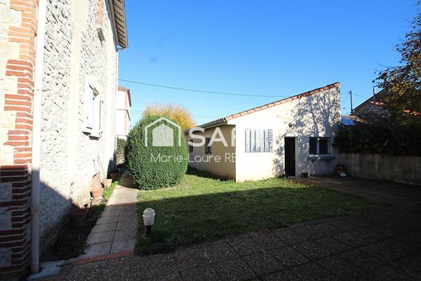 Maison de caractère en cœur de ville – 5 chambres – Grand garage