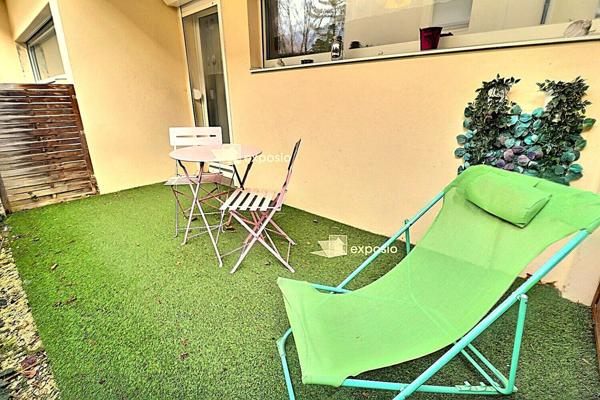 Appartement en rez-de-jardin LAROBERTSAU 1 pièce(s) 17.85 m2 habitable avec terrasse de 8.35m2 e avec u