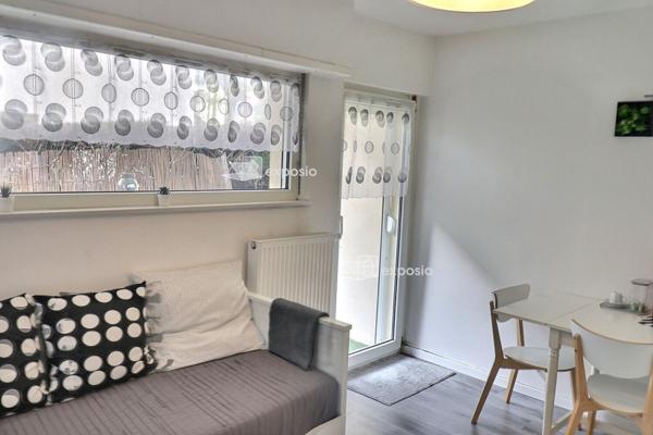 Appartement en rez-de-jardin LAROBERTSAU 1 pièce(s) 17.85 m2 habitable avec terrasse de 8.35m2 e avec u