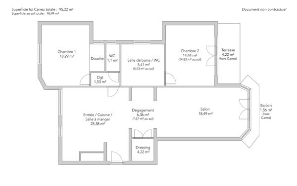 Appartement Paris 16 e - AUTEUIL