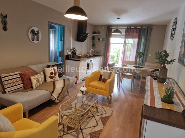 Appartement meublé avec jardin