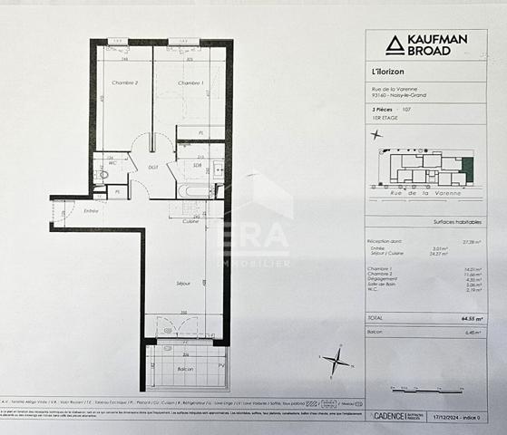F3 NEUF NOISY LE GRAND