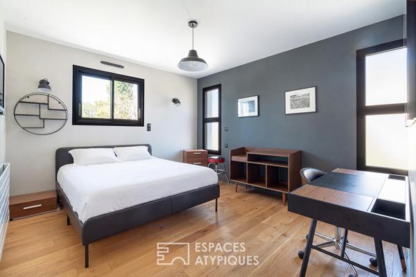 Maison d’architecte avec jardin et terrasse