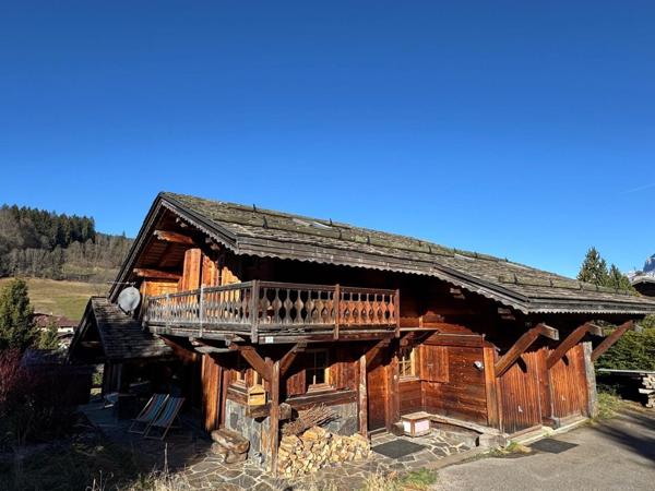 Chalet typique en Bois Megeve