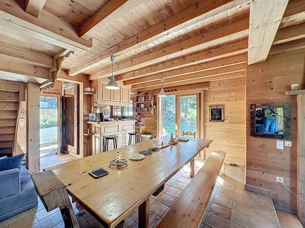Chalet typique en Bois Megeve