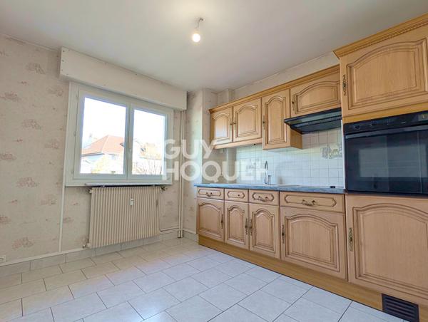 Chaprais, appartement 54 m² avec balcon vue dégagée