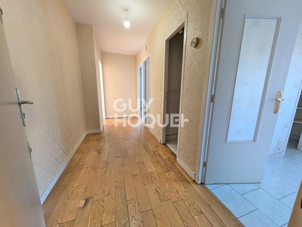 Chaprais, appartement 54 m² avec balcon vue dégagée