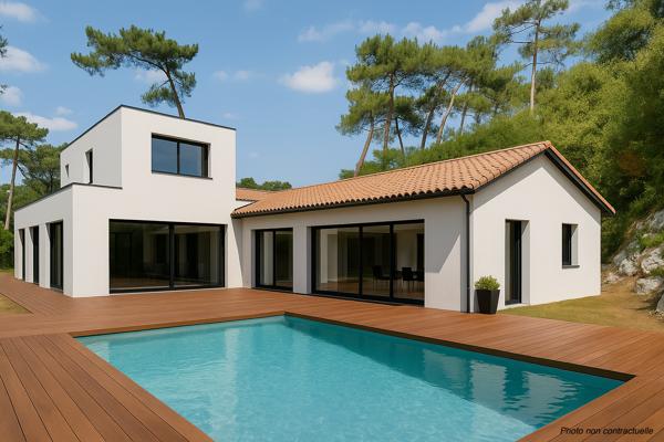 TERRAIN CONSTRUCTIBLE EN PLEIN COEUR DE RONCE