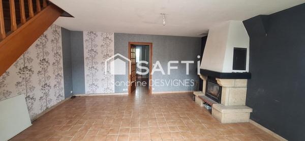 Maison 3 chambres, garage, dépendances et terrain